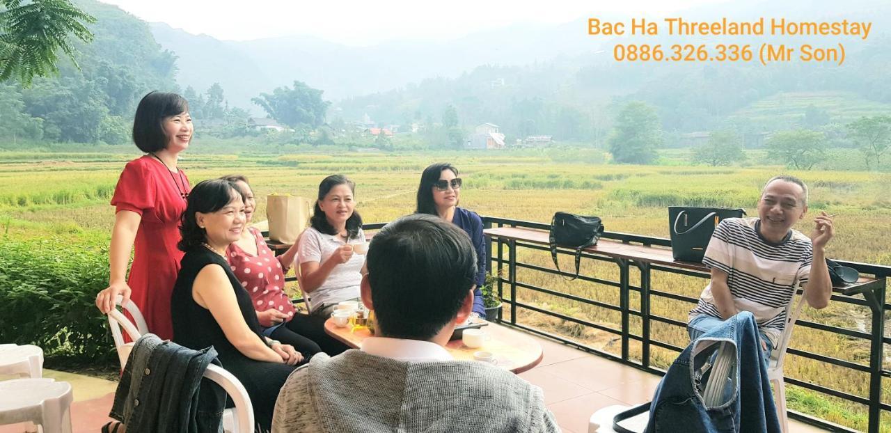Bac Ha Threeland Homestay Екстер'єр фото