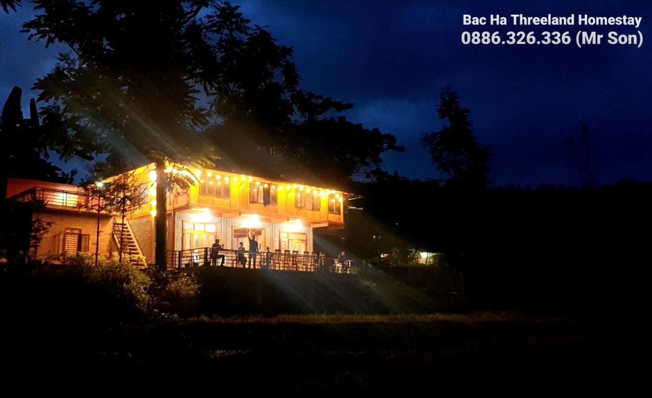 Bac Ha Threeland Homestay Екстер'єр фото