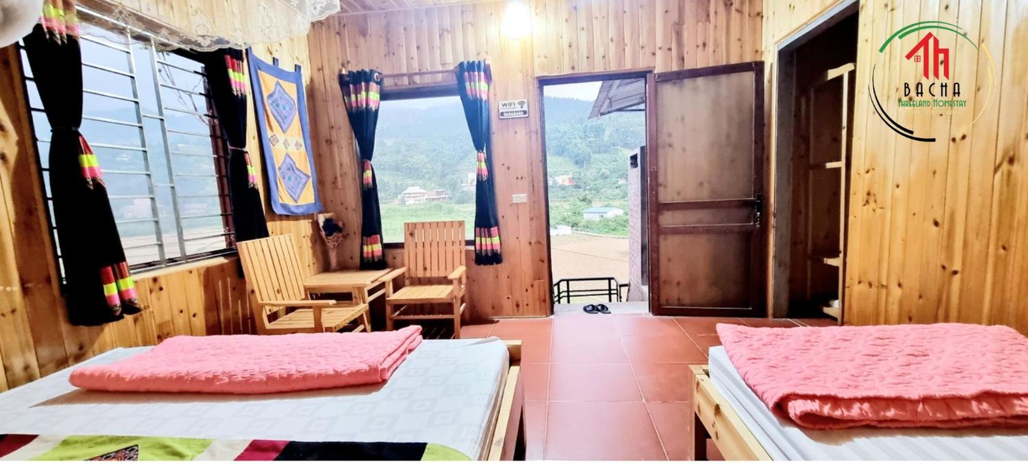 Bac Ha Threeland Homestay Екстер'єр фото